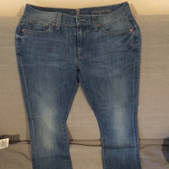 7 for All Mankind straight leg jeans size 27 - Picture 1 of 4